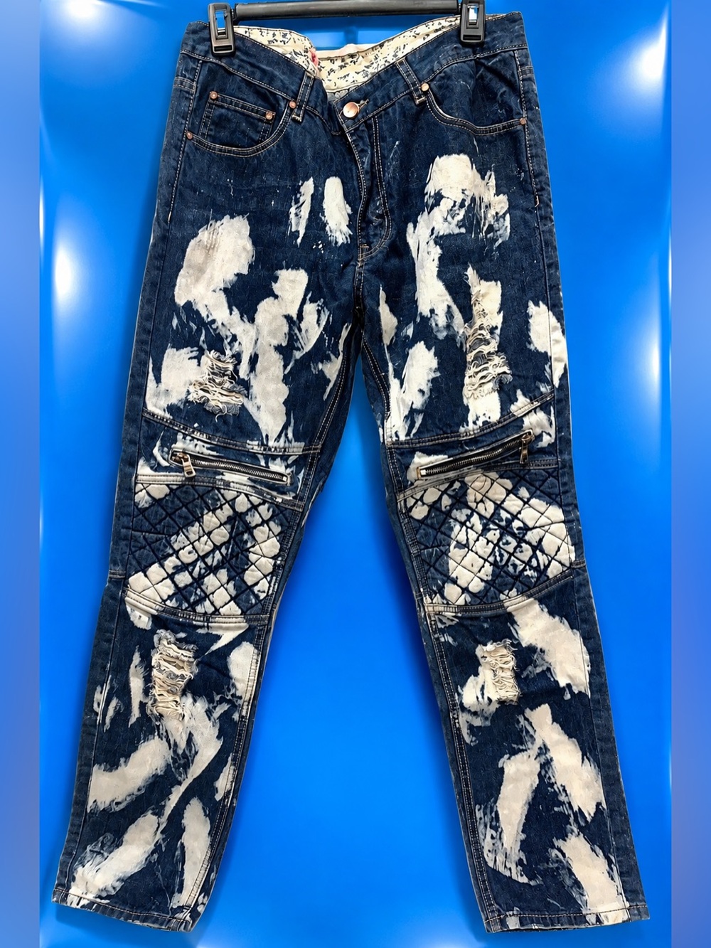 Just No Logo Mens Distressed Jeans Size 34